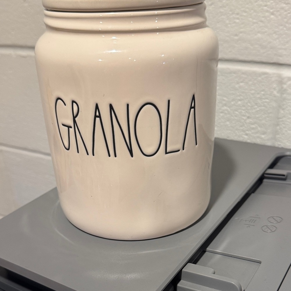 Granola Storage Jar - Cream